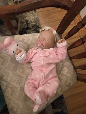 Reborn Tiny Charlotte Asleep No COA